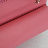 Chanel 19B Pink Caviar Small Classic Flap with Light Gold Hardware