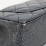 Chanel 18C Iridescent Black Caviar Mini Rectangle with Shiny Ruthenium Hardware