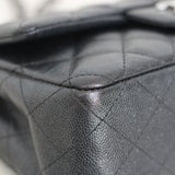 Chanel 18C Iridescent Black Caviar Mini Rectangle with Shiny Ruthenium Hardware