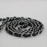 Chanel 18C Iridescent Black Caviar Mini Rectangle with Shiny Ruthenium Hardware