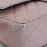 Vintage Chanel Light Pink Caviar Medium Classic Flap with 24k Gold Hardware