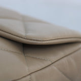 Chanel 21S Dark Beige Lambskin Small 19 with Mixed Metal Hardware