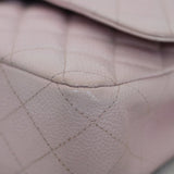 Vintage Chanel Light Pink Caviar Medium Classic Flap with 24k Gold Hardware