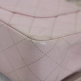 Vintage Chanel Light Pink Caviar Medium Classic Flap with 24k Gold Hardware