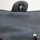 Chanel 18C Iridescent Black Caviar Mini Rectangle with Shiny Ruthenium Hardware