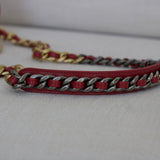 Chanel 20A Red Goatskin Large 19 Flap with Mixed-Metal Hardware