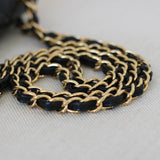Chanel Black Caviar Double Flap Jumbo with Gold Hardware