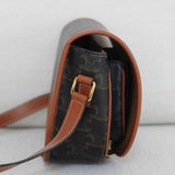 Celine Tan Canvas Medium Folco Triomphe