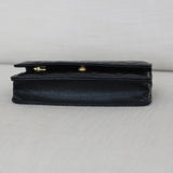 Chanel Black Caviar Wallet on Chain with Gold Hardware