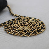 Chanel Black Caviar Wallet on Chain with Gold Hardware