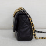 Chanel Black Lambskin Small 19 with Mixed-Metal Hardware