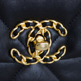 Chanel Black Lambskin Small 19 with Mixed-Metal Hardware