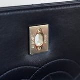 Chanel Black Lambskin Small Trendy Top Handle with Light Gold Hardware