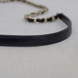 Chanel Black Lambskin Small Trendy Top Handle with Light Gold Hardware