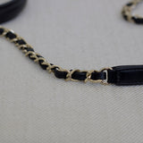 Chanel Black Lambskin Small Trendy Top Handle with Light Gold Hardware