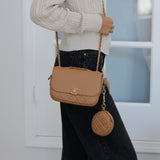 Chanel 19K Caramel Calfskin Multi Pouching Flap with Coin Purse