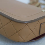 Chanel 19K Caramel Calfskin Multi Pouching Flap with Coin Purse