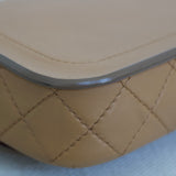 Chanel 19K Caramel Calfskin Multi Pouching Flap with Coin Purse