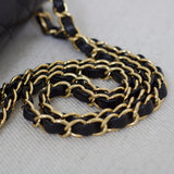 Chanel Black Caviar Medium Classic Flap with Gold Hardware