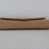 Saint Laurent Caramel Tan Triquilt Envelope WOC