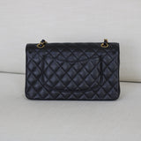 Chanel Black Caviar Medium Classic Flap with Gold Hardware
