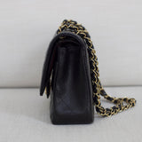 Chanel Black Caviar Medium Classic Flap with Gold Hardware