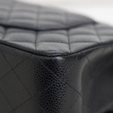 Chanel Black Caviar Medium Classic Flap with Gold Hardware