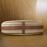 Celine Raffia Ava Shoulder Bag