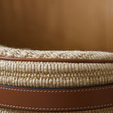 Celine Raffia Ava Shoulder Bag