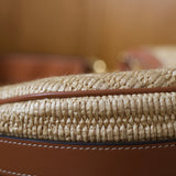 Celine Raffia Ava Shoulder Bag