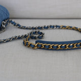 Chanel 22P Denim Small 19 Flap with Mixed-Metal Hardware