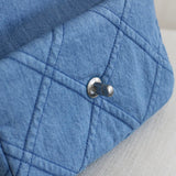 Chanel 22P Denim Small 19 Flap with Mixed-Metal Hardware