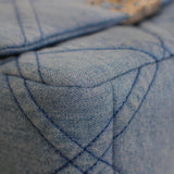 Chanel 22P Denim Small 19 Flap with Mixed-Metal Hardware