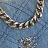 Chanel 22P Denim Small 19 Flap with Mixed-Metal Hardware