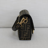 Fendi FF Jacquard Baguette Bag