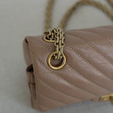 Chanel 16A Beige Calfskin 224 (Mini Size) Reissue 2.55 with Aged Gold Hardware