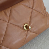 Chanel 21K Caramel Lambskin Medium 19 with Mixed-Metal Hardware