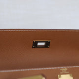 Hermès Gold Epsom Kelly 28 Gold Hardware