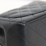 Chanel Black Lambskin Mini Square with Silver Hardware
