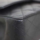 Chanel Black Caviar Medium Classic Flap with Gold Hardware