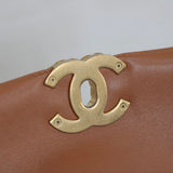 Chanel 21K Caramel Lambskin Medium 19 with Mixed-Metal Hardware