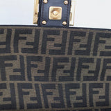 Fendi FF Jacquard Baguette Bag