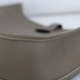 Hermès Etoupe Clemence Evelyne PM III Palladium Hardware