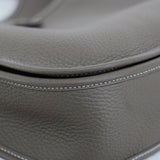 Hermès Etoupe Clemence Evelyne PM III Palladium Hardware