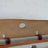 Hermès Beton Naturel Military Toile Herbag Zip 31 Palladium Hardware