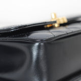 Chanel 24C Black Calfskin Mini My Perfect Bag with Aged Gold Hardware