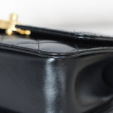 Chanel 24C Black Calfskin Mini My Perfect Bag with Aged Gold Hardware
