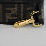 Fendi FF Jacquard Baguette Bag