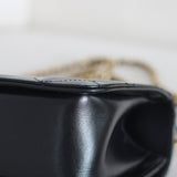 Chanel 24C Black Calfskin Mini My Perfect Bag with Aged Gold Hardware