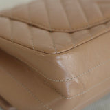 Chanel 16A Beige Calfskin 224 (Mini Size) Reissue 2.55 with Aged Gold Hardware